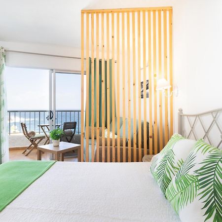 Cozy Seafront Studio With Balcony & Ocean Views San Marcos  Buitenkant foto