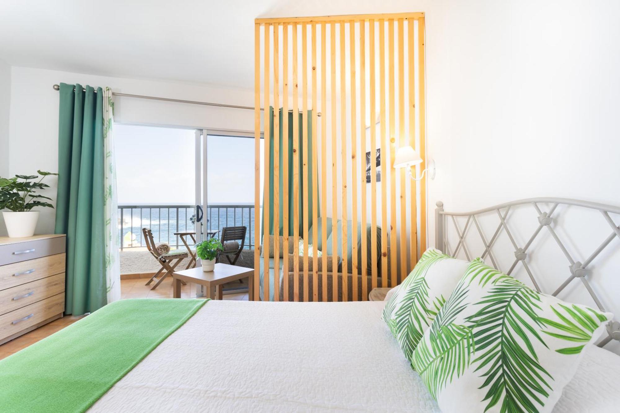 Cozy Seafront Studio With Balcony & Ocean Views San Marcos  Buitenkant foto