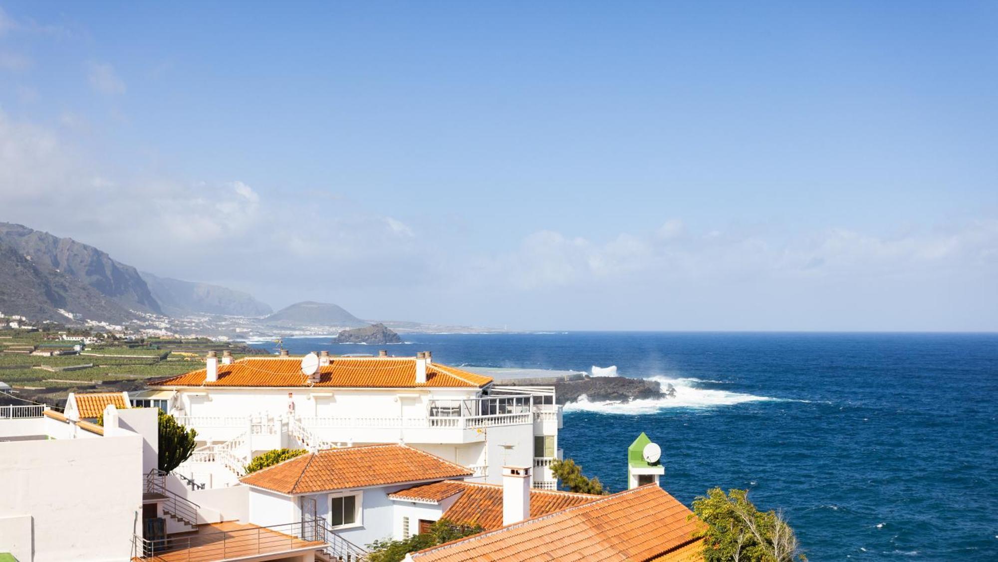 Cozy Seafront Studio With Balcony & Ocean Views San Marcos  Buitenkant foto
