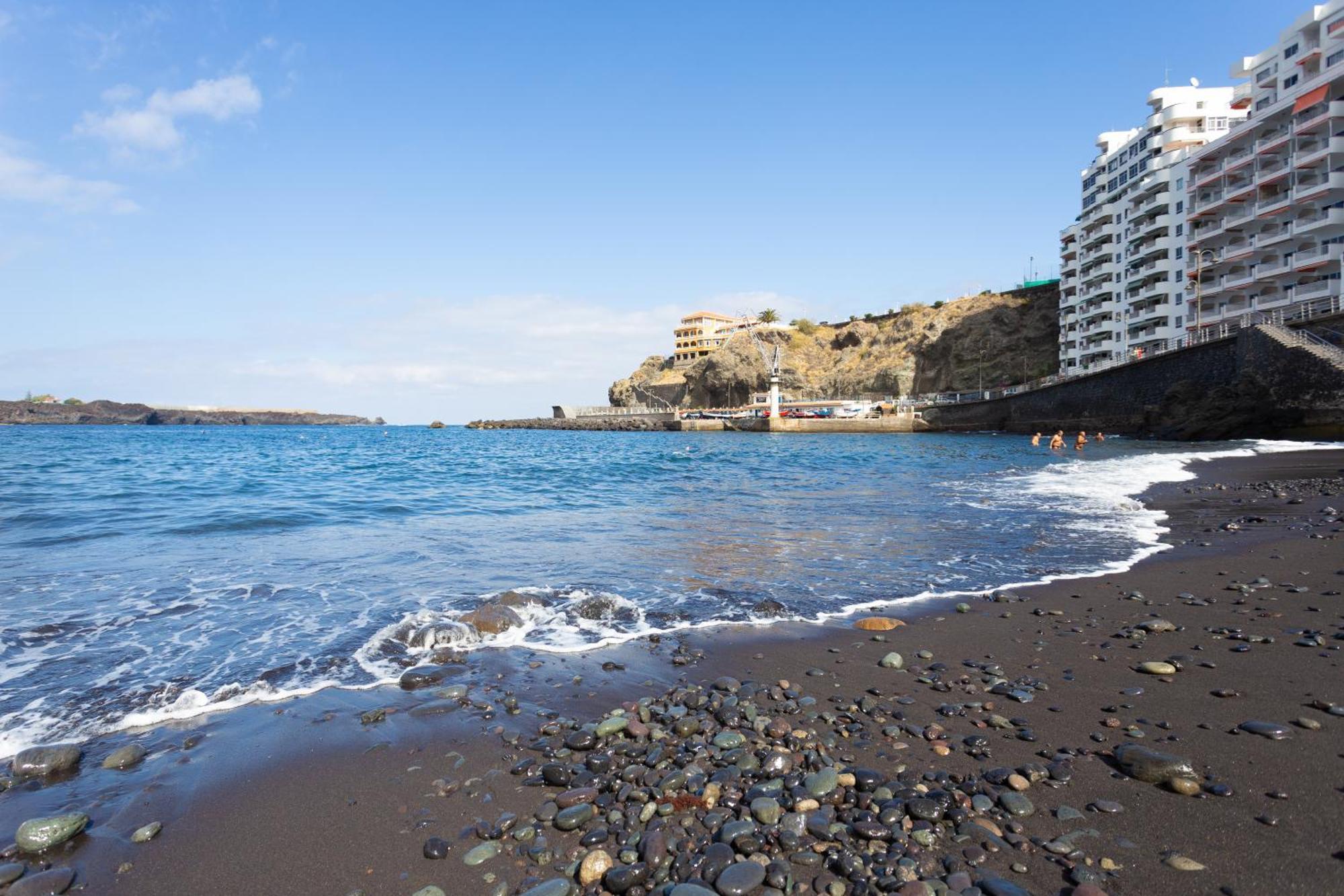 Cozy Seafront Studio With Balcony & Ocean Views San Marcos  Buitenkant foto