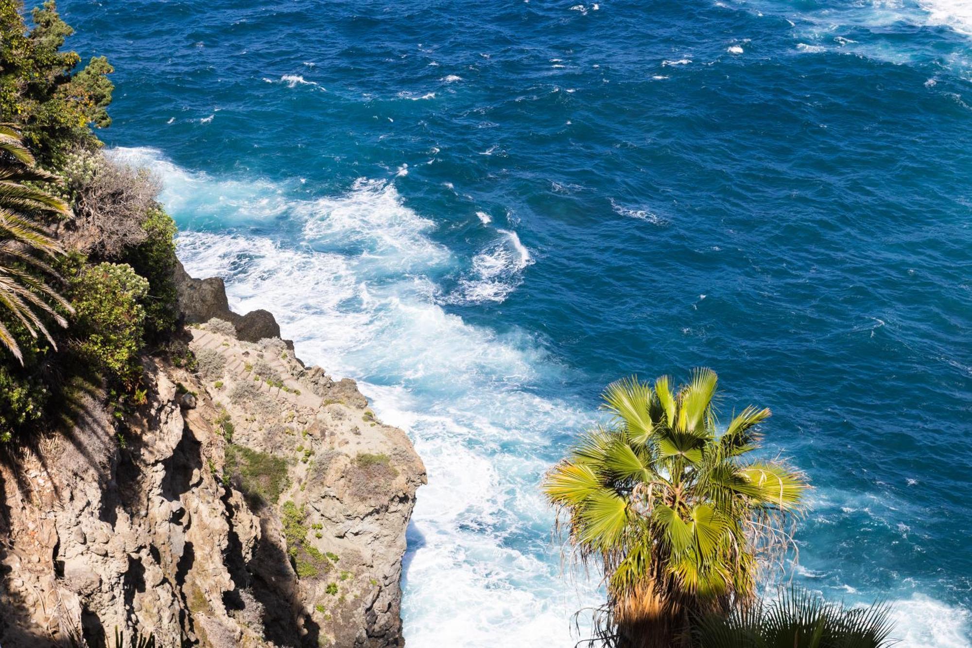 Cozy Seafront Studio With Balcony & Ocean Views San Marcos  Buitenkant foto